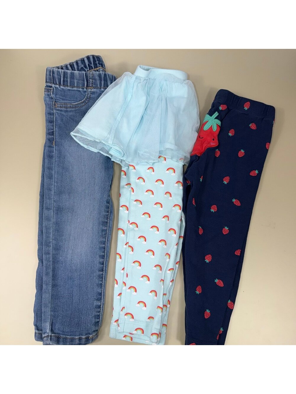Toddler Girls Bottoms Lot | 24 Months | Carter’s + OshKosh | 3 Pieces